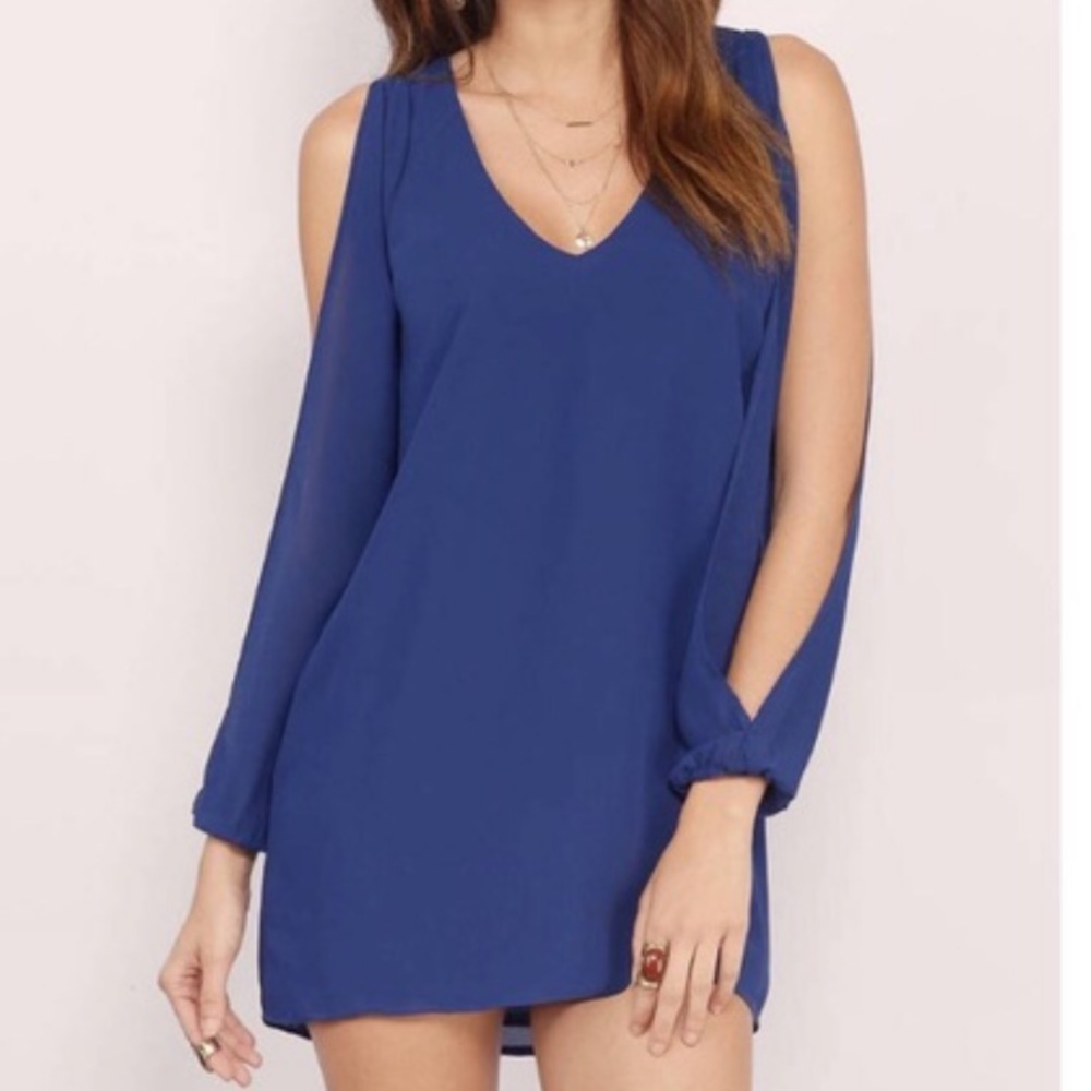 Tobi Summer Breeze Shift Dress in Blue